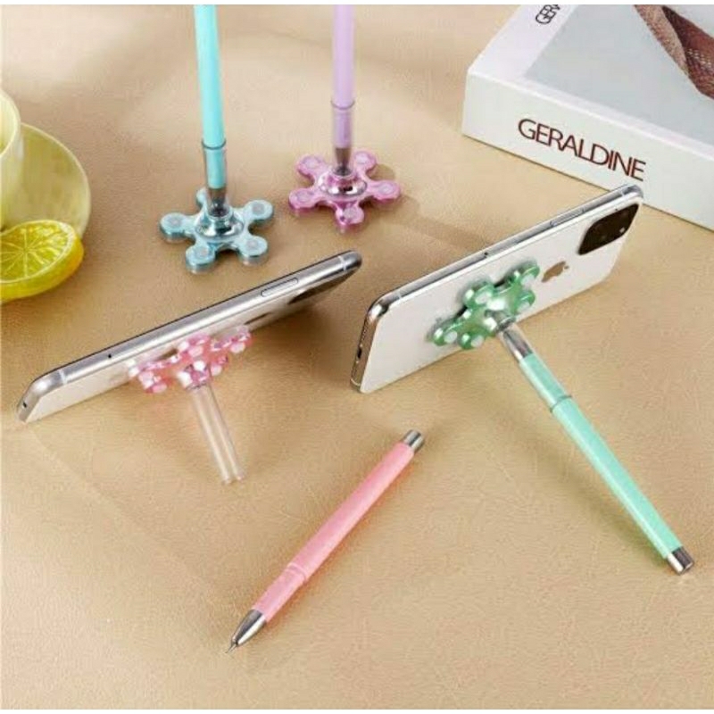 

Pena Gurita Pena Multifungsi Pen Gel 2 in 1 Pulpen Stand Holder Gurita