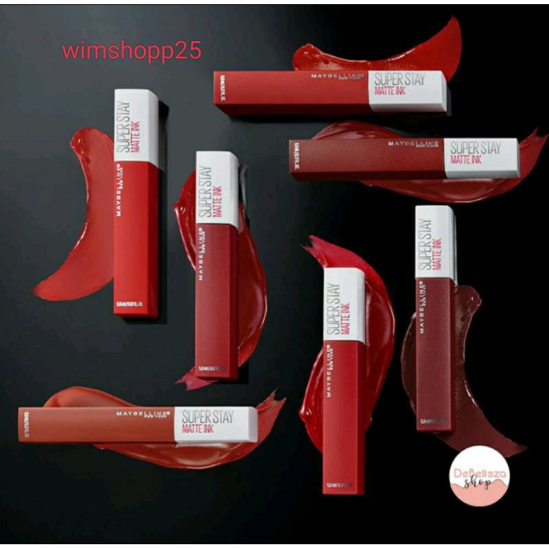 LIPSTIK MAYBELLINE LIP CREAM SUPERSTAY MATTE WATERPROOF DAN TAHAN LAMA