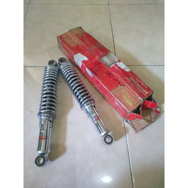 shock belakang honda gl100 original shockbreaker belakang gl100 ori