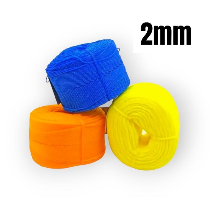 Tali Tampar / Tali Tambang HDPE, merk SEAGULL diameter 2 mm panjang 2meter