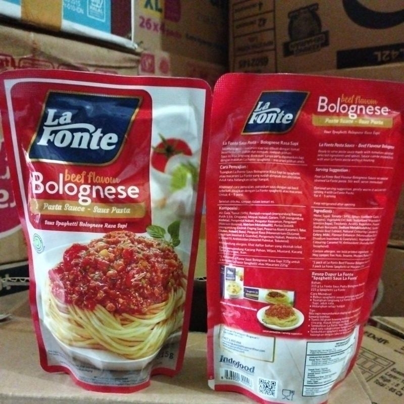

La Fonte bolognese rasa sapi 315 gr