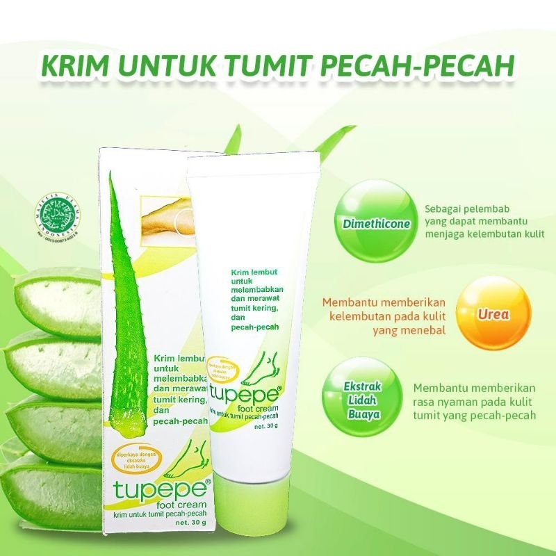 Tupepe Foot Cream 30gram