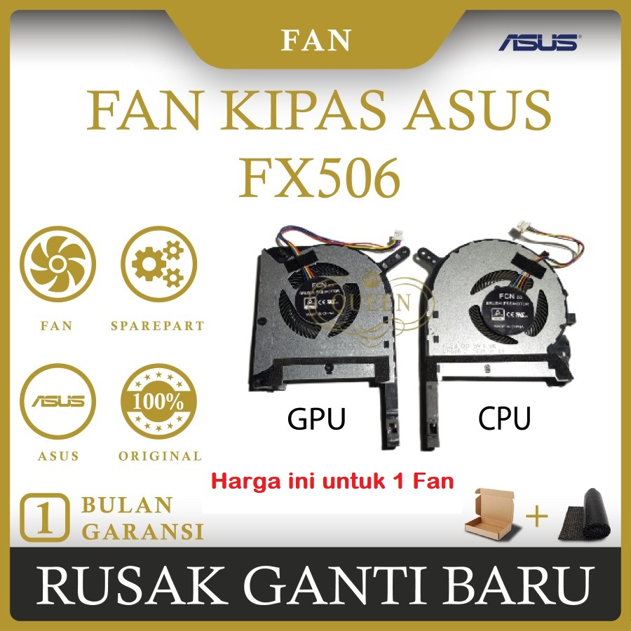 FAN KIPAS LAPTOP ASUS TUF Gaming FX506 FX506L FX506H ORIGINAL