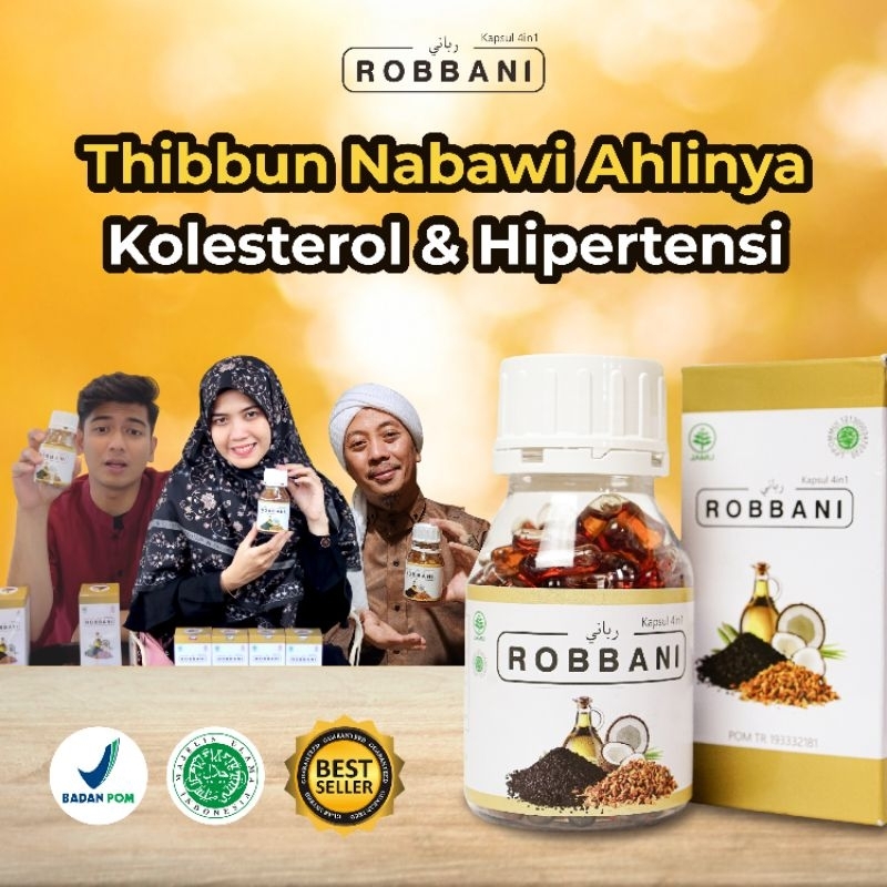 Robbani Obat Diabetes Hipertensi Nyeri sendi dan Kolesterol ampuh ori