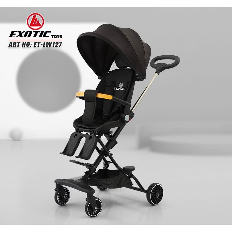 MAGIC STROLLER EXOTIC LW127 LW 127 ADJUSTABLE SEAT BISA DUDUK, REBAH, TIDUR