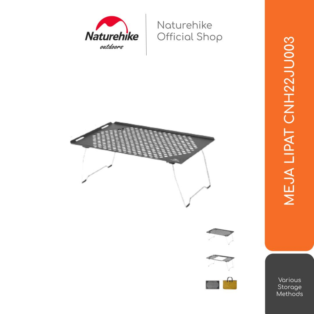 MEJA LIPAT STAINLESS PORTABLE OUTDOOR CAMPING NATUREHIKE CNH22JU003