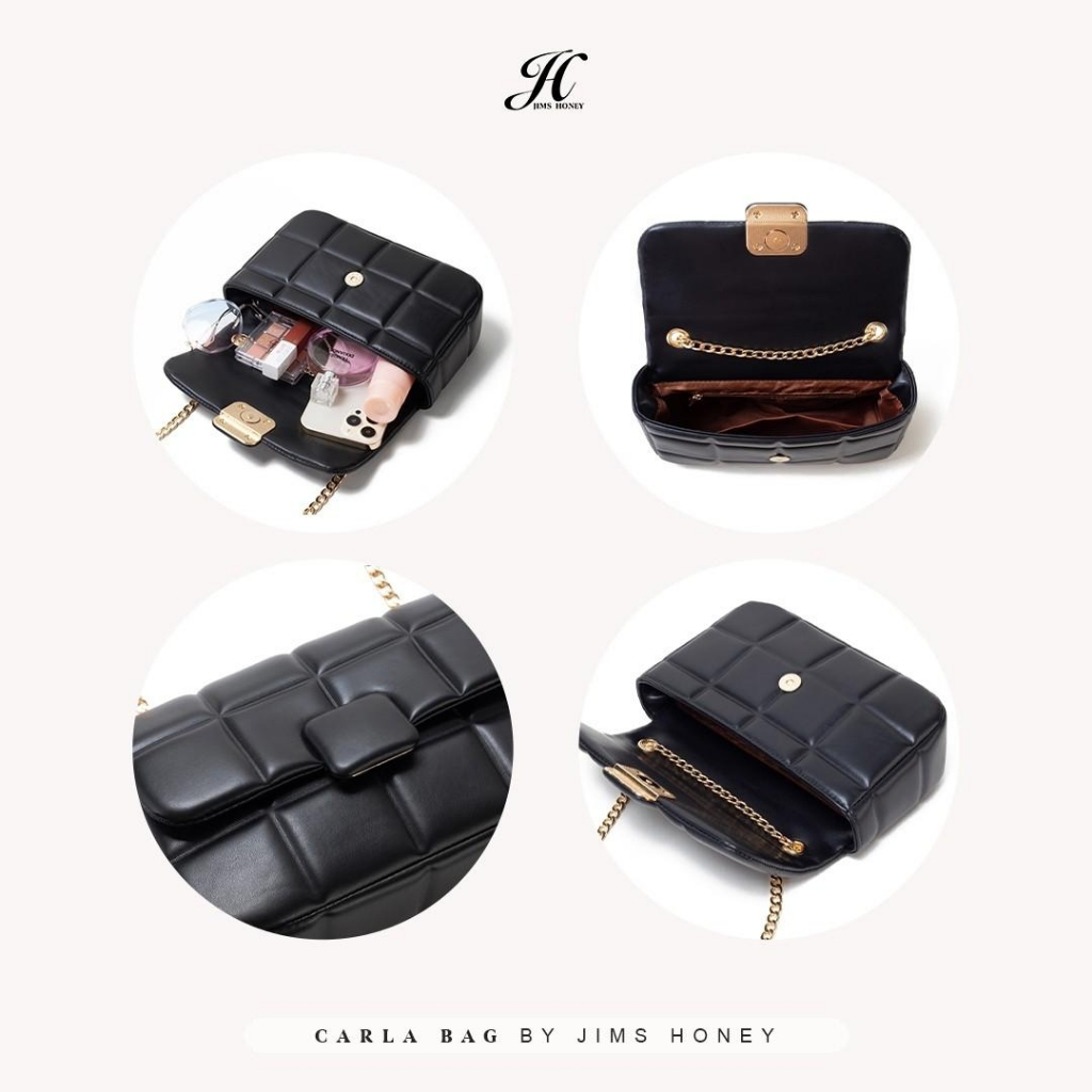 Jims Honey Carla Bag Tas Selempang Wanita Slingbag Tali Rantai Berkualitas Murah Style