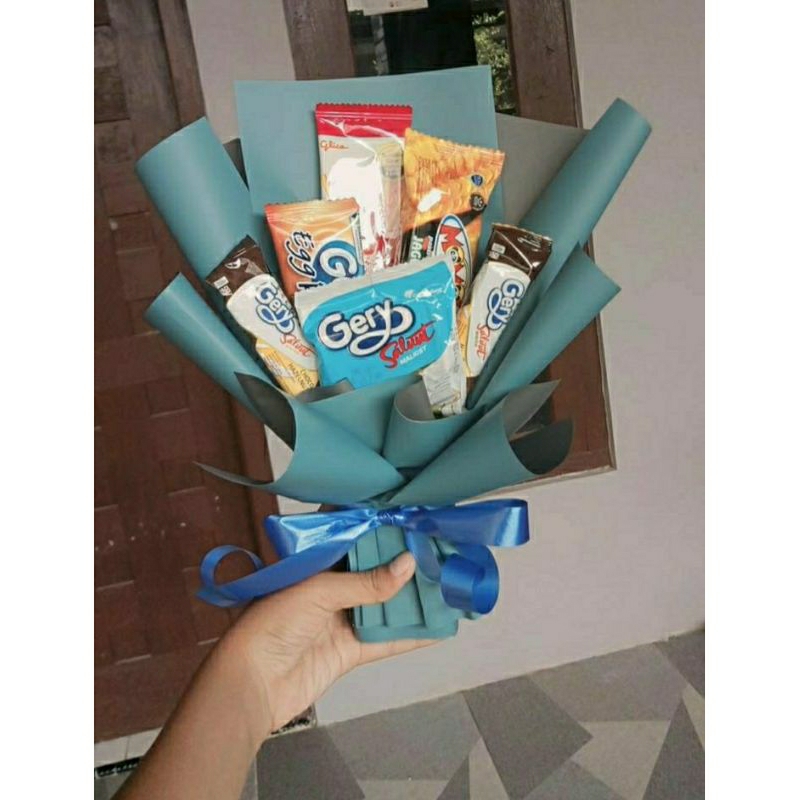 

buket jajan/buket snack/buket wisuda/souvenir