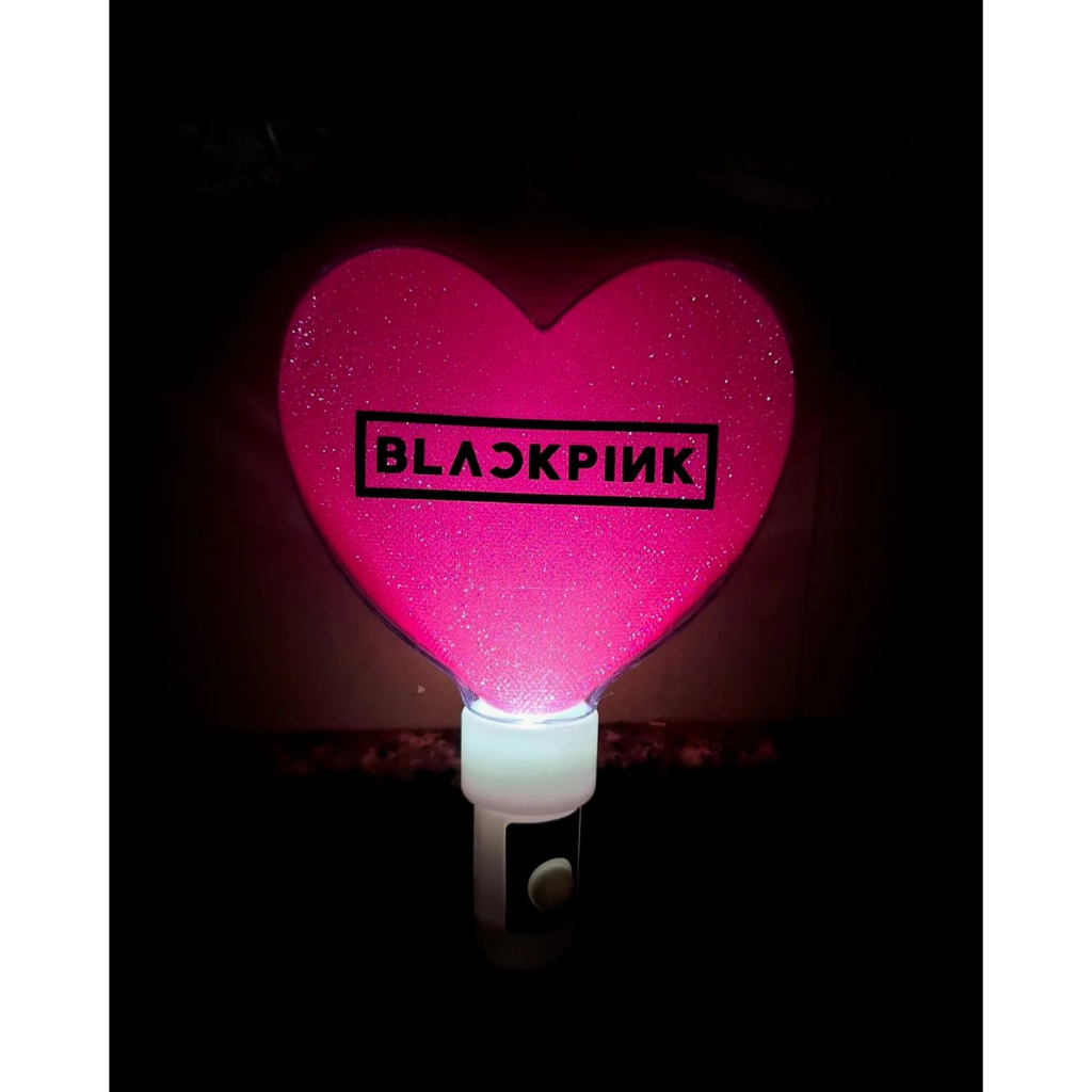 Lightstick Love Fanmade KPOP Series Blackpink BTS ENHYPEN Treasure Lampu Konser Warna Warni