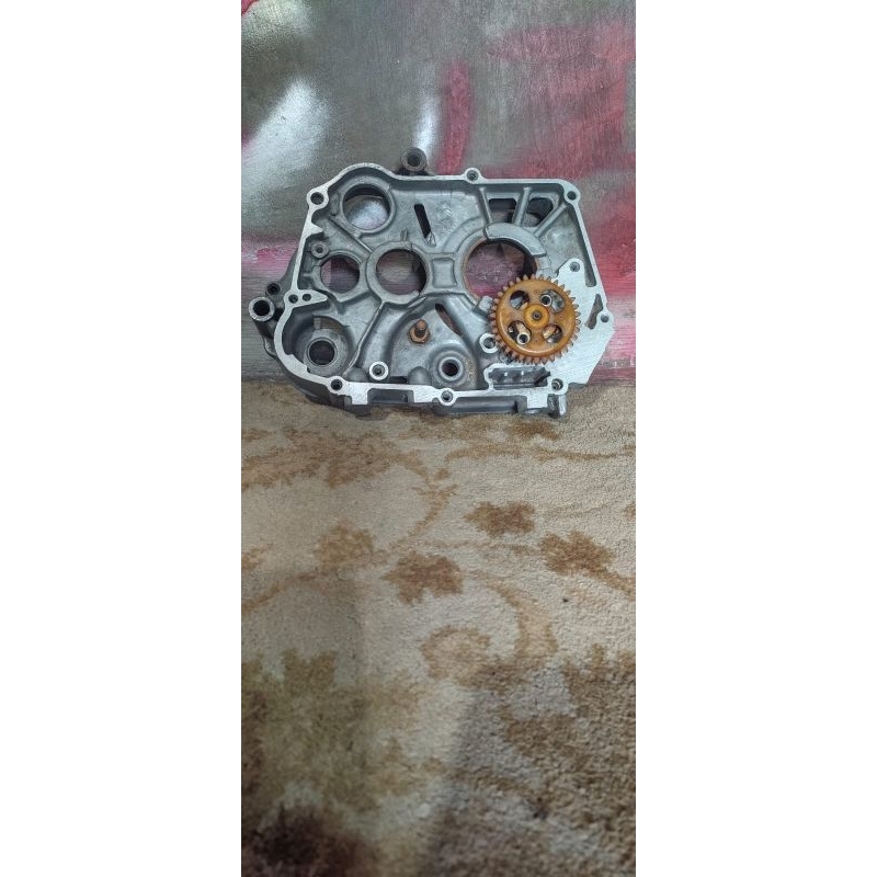 kalter krengkes kanan modif pompa oli mio jalur cooler pnp grand prima supra win 100 suprafit revo l