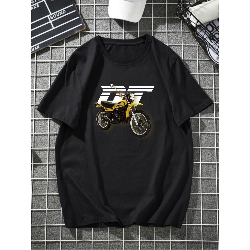 Kaos Dewasa Yamaha DT250/Kaos Motor Trail/Kaos Tril Tua/Kaos Motor Trail Classic/Kaos Offroad/Kaos M