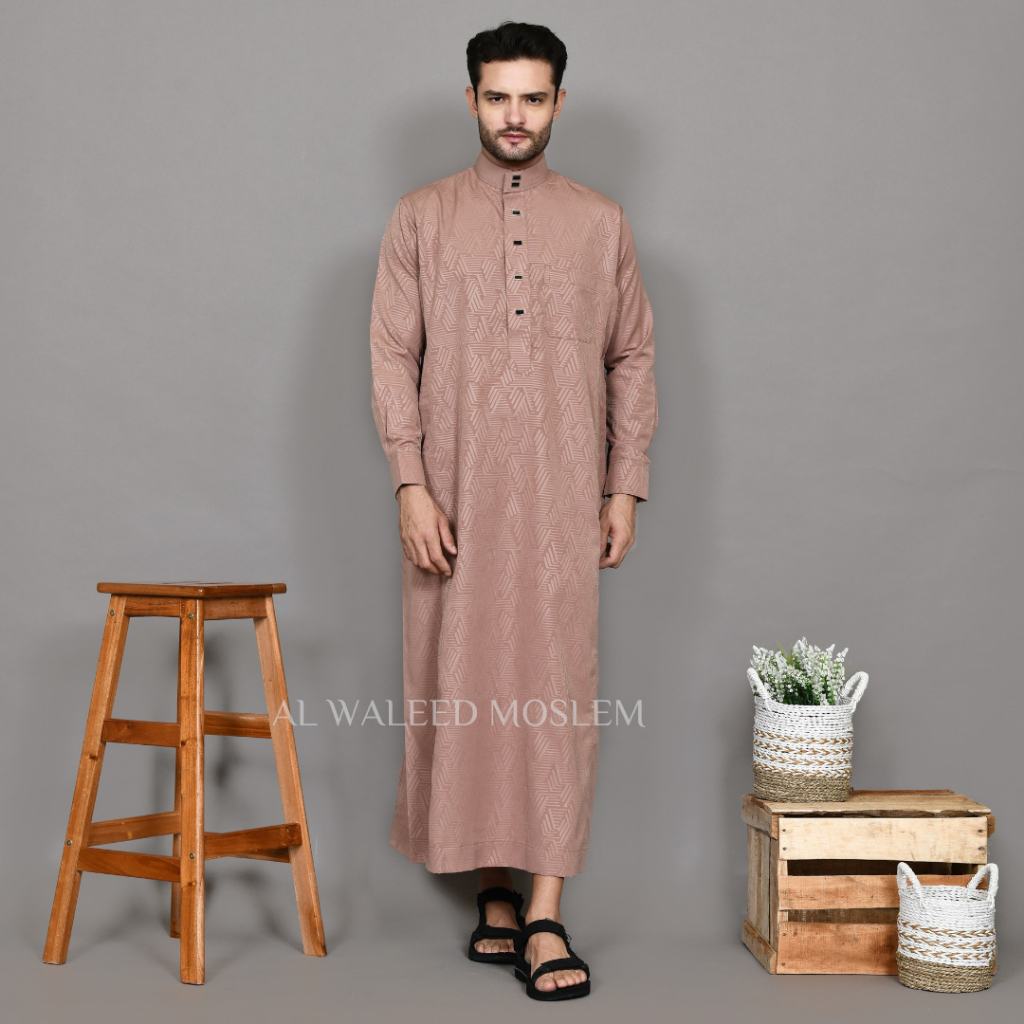 JUBAH PRIA ABBWA JUBAH SULTAN MOTIF EMBOS