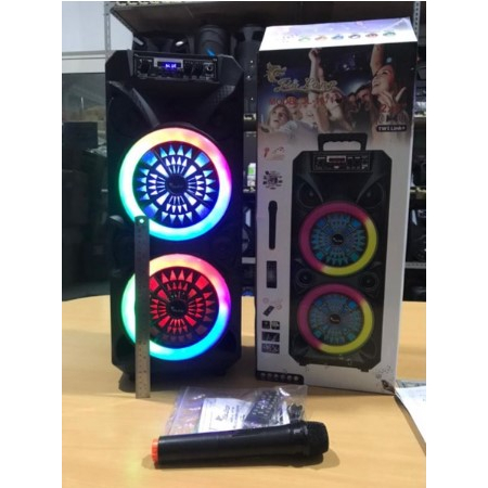Speaker Bluetooth Karaoke Jinlong 1871 Jin Long 1871
