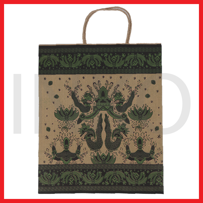 OKEY KRAFT PAPER BAG B BATIK NOGO