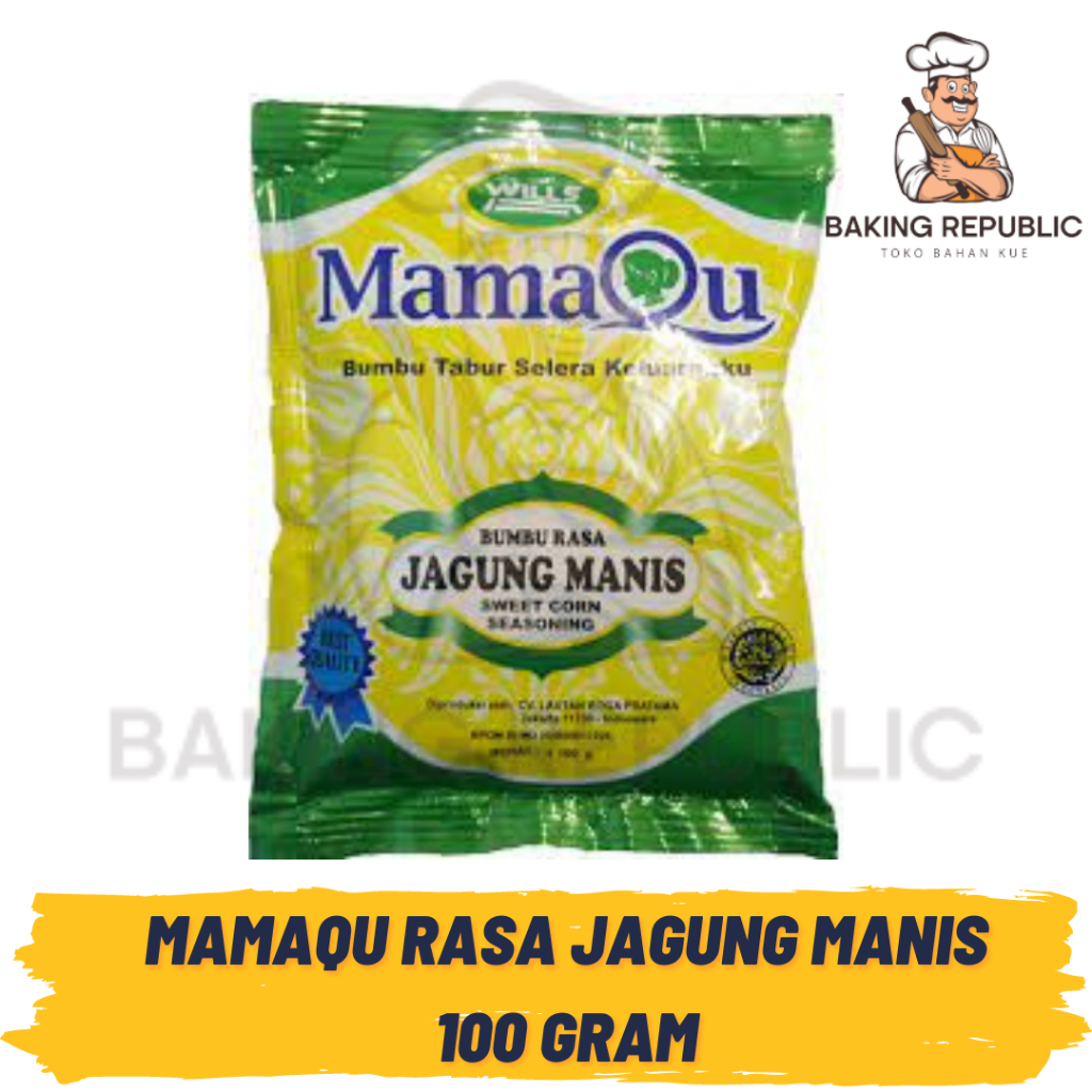 

MAMAQU | BUBUK TABUR JAGUNG MANIS | 100 GRAM