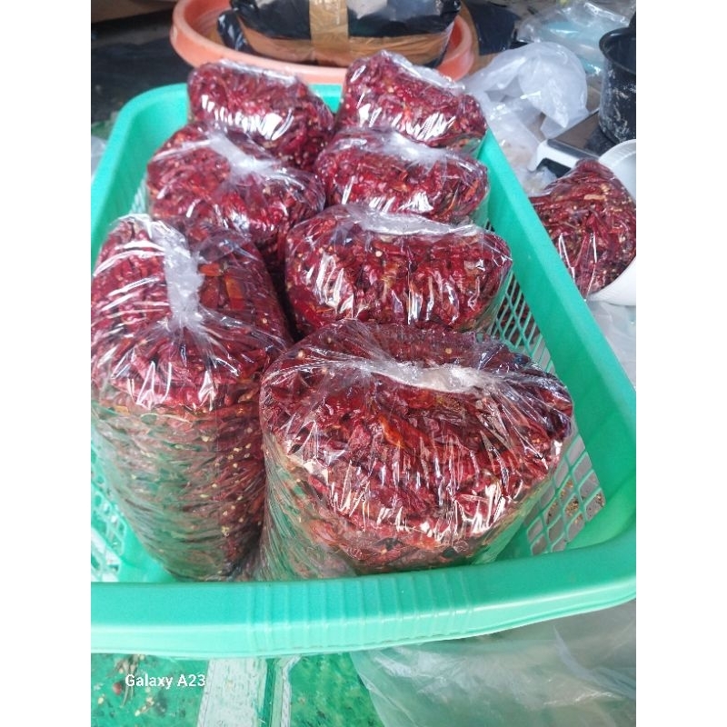 

1kg || Cabe Cengek Kering Teja // Tanpa tangkai Kualitas bagus super pedas grade A