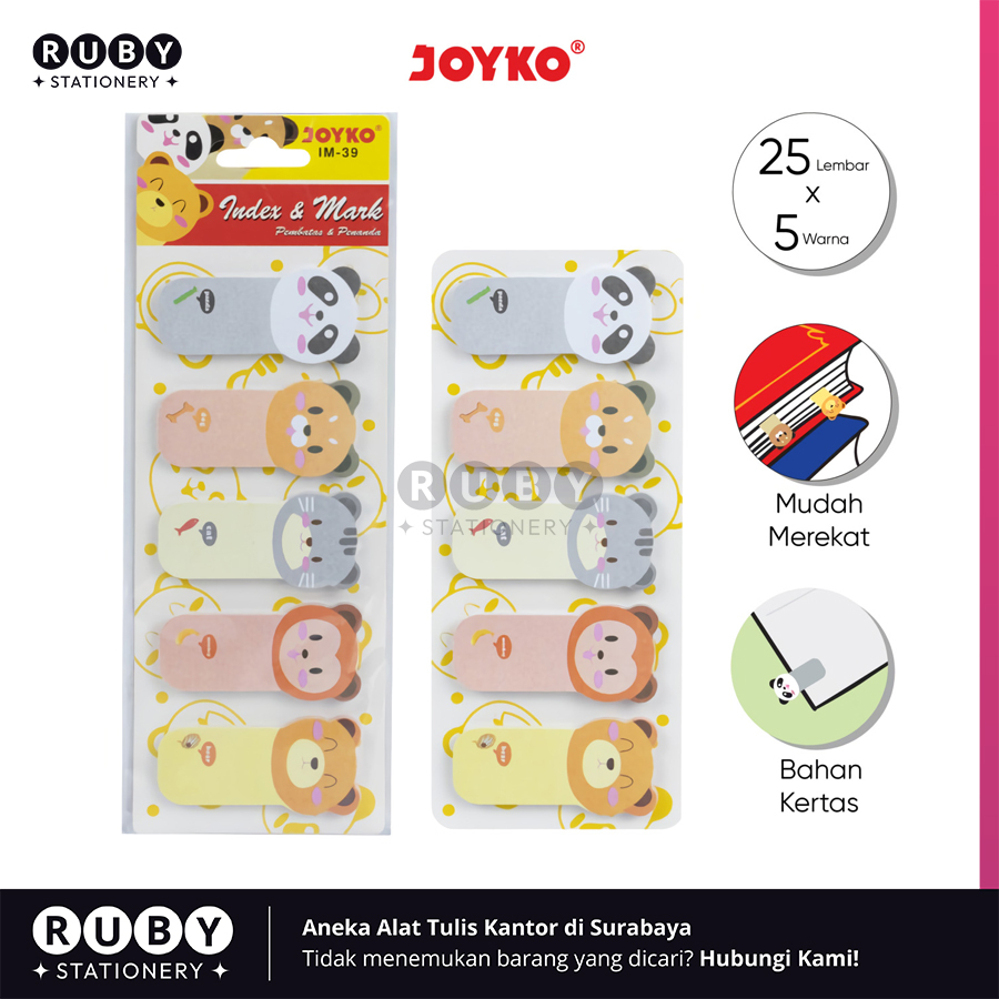 

RUBY STATIONERY Pembatas & Penanda IM-39 Joyko - Index & Mark