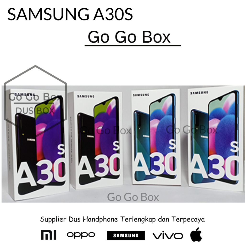 

DUS DUSBOX SAMSUNG A30S -GRATIS STICKER- DAN FULLSET -BOX SAMSUNG