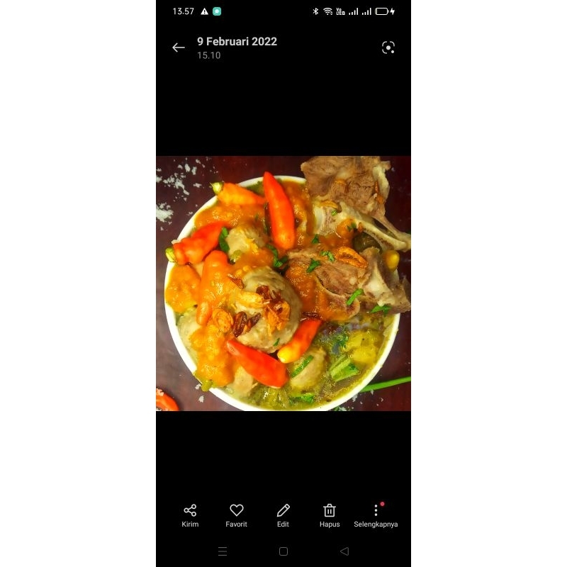 

bakso jendes tulang iga