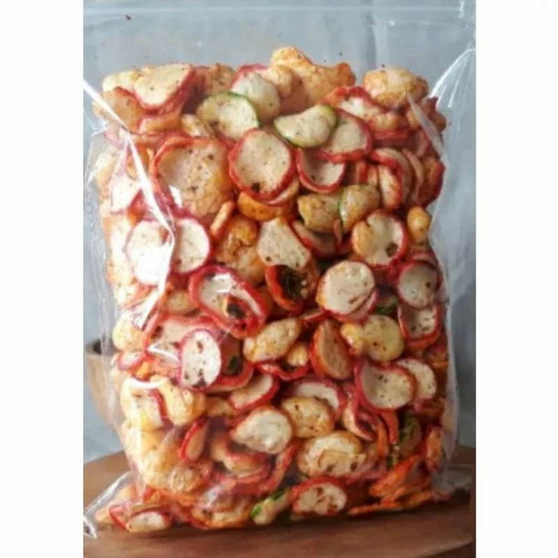 

KERUPUK SEBLAK/KERUPUK PELANGI/JAJANAN PEDAS/KERUPUK PEDAS/SERBA 5000/CEMILAN MURAH/SNACK KILOAN