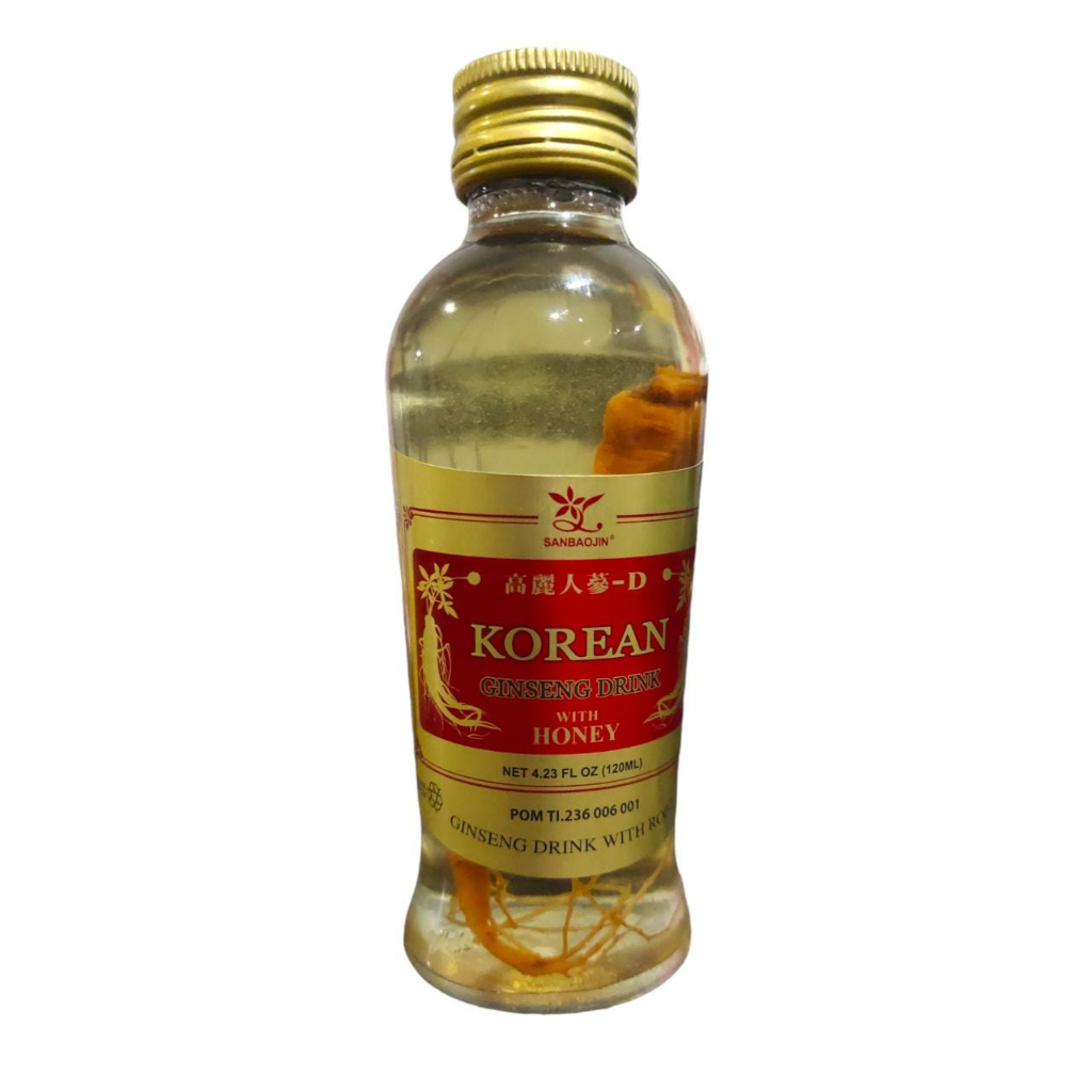 

SANBAOJIN Korean Ginseng Drink With Honey 120ml SALIM