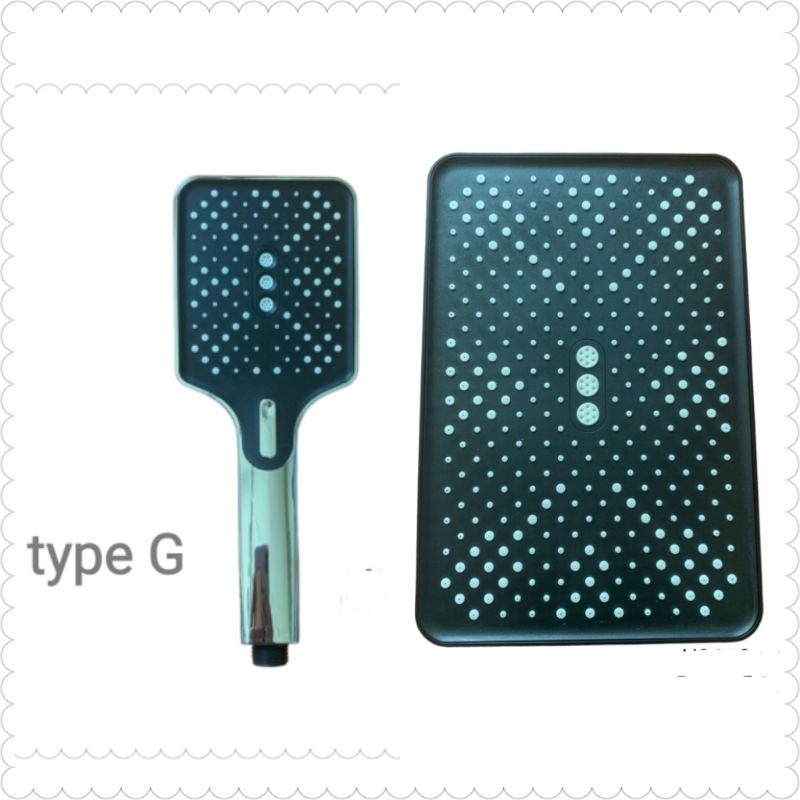 KEPALA HAND SHOWER TIANG KAMAR MANDI BERKUALITAS /KEPALA  HAND SHOWER SET BESAR&KECIL