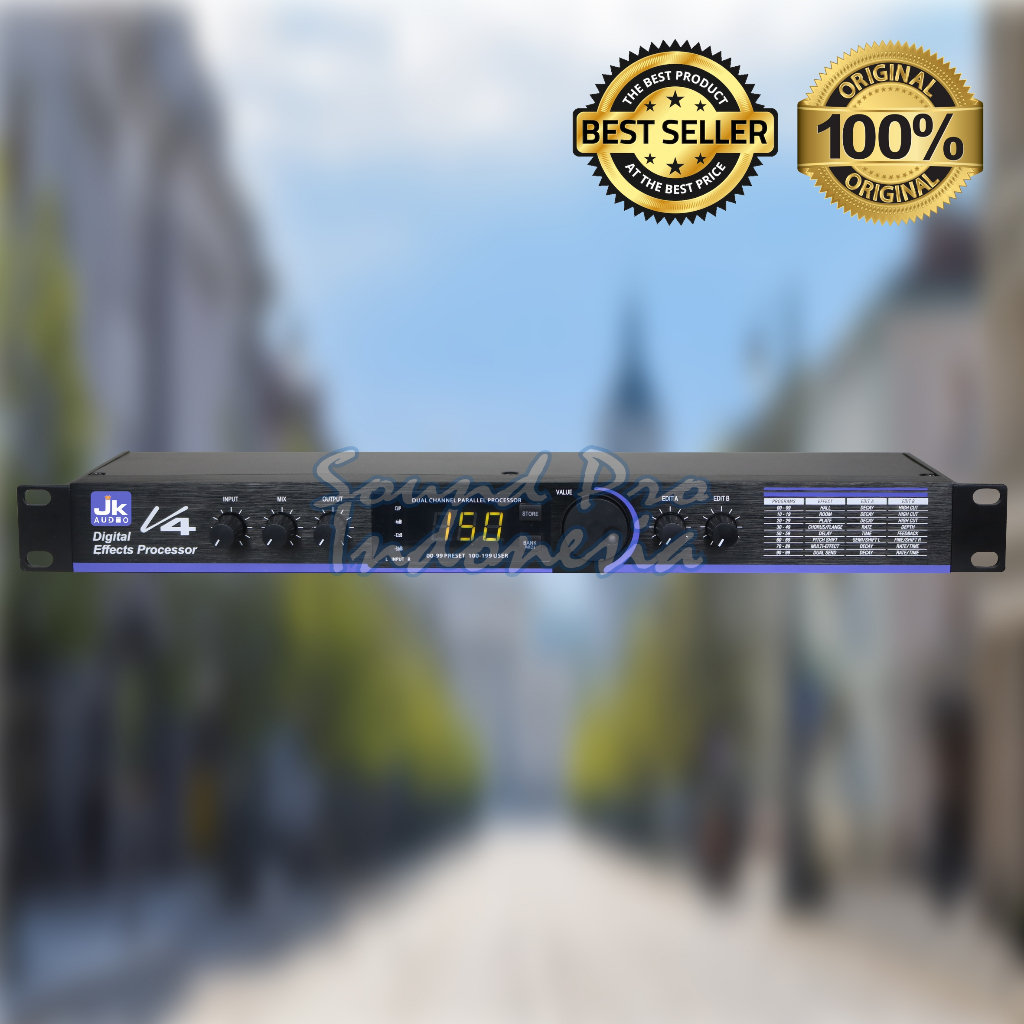 Digital Efek vocal V 4 Jk audio V4