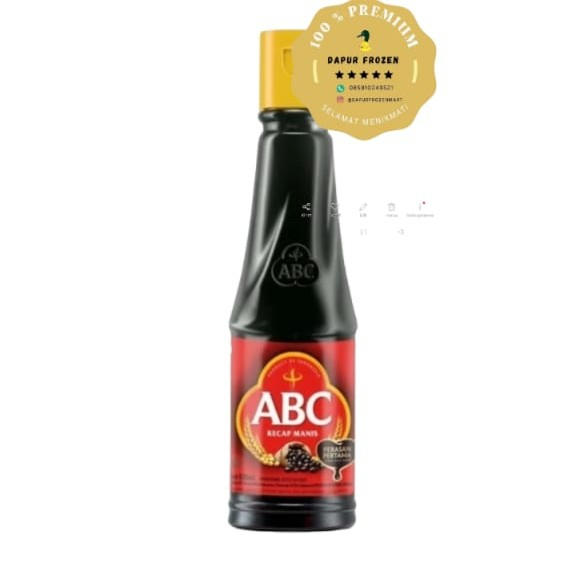 

ABC Kecap Manis Botol 135ML