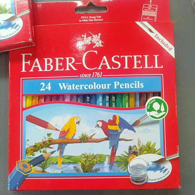 

faber Castell - Watercolours Pencils 24 Warna
