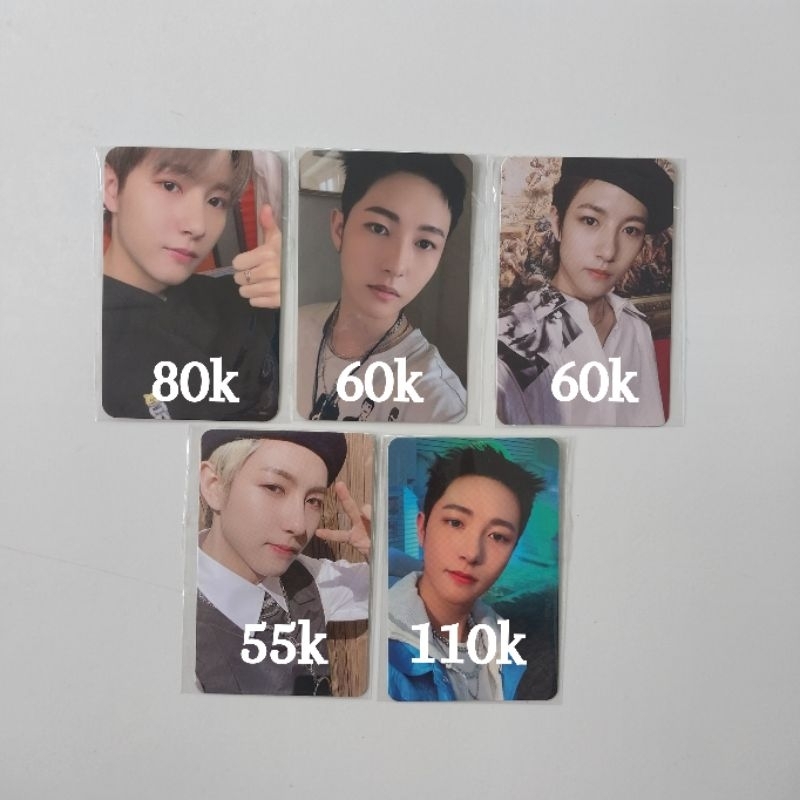 Photocard NCT Renjun FCMM, Renjun Rollin, Renjun Mumo Glitch Mode, Renjun We Boom, Lucky Draw Glitch