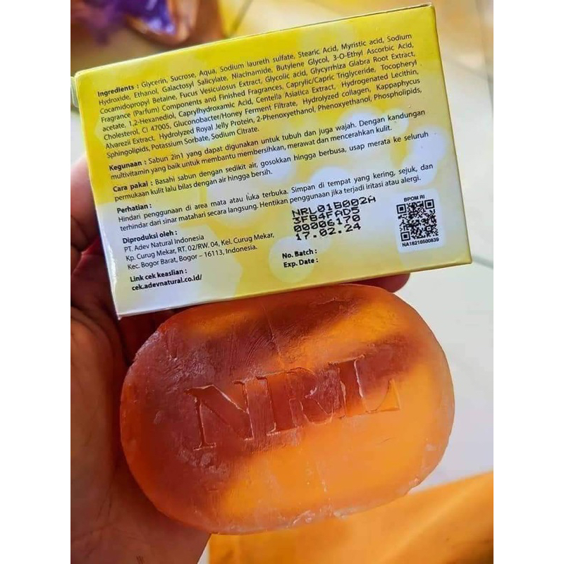 Body and Facial Wash by NRL Original 100%