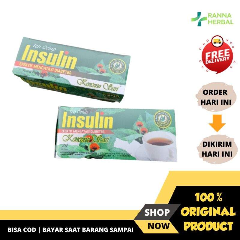 

Teh celup insulin /teh celup kencono sari insulin original / insulin kencono sari Herbal Organik 100% Alami