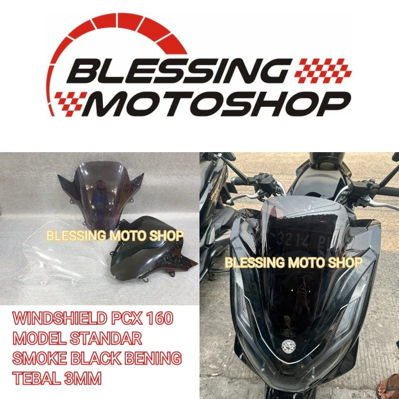 windshield pcx160 visor standar pcx160 windshield new pcx 160