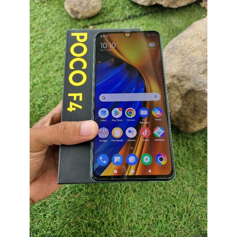 XIAOMI POCO F4 8/256 HP Gaming Second Mulus Bagus Istimewa