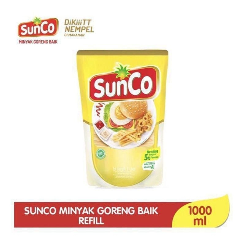 

MINYAK GORENG SUNCO | SABRINA | FITRI 1 LITER 1000 ML