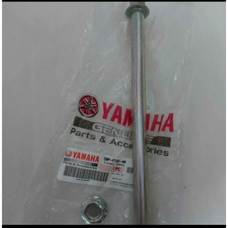 AS RODA BELAKANG DAN MUR SET R 15 VVA V3  SCORPIO MT15 YAMAHA ORIGINAL YGP