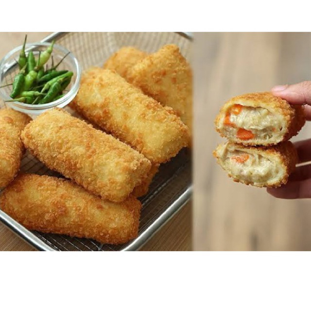 

Risoles Rogut Ayam (5 pcs)/Risoles Rogut Creamy/Risol Ayam/Risol Sayur