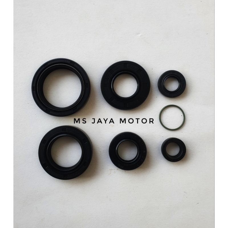 SEAL SIL SET FULLSET YAMAHA TIARA MESIN KRUK AS KANAN KIRI PEDAL GIGI KICK STARTER GEAR DEPAN STUT K
