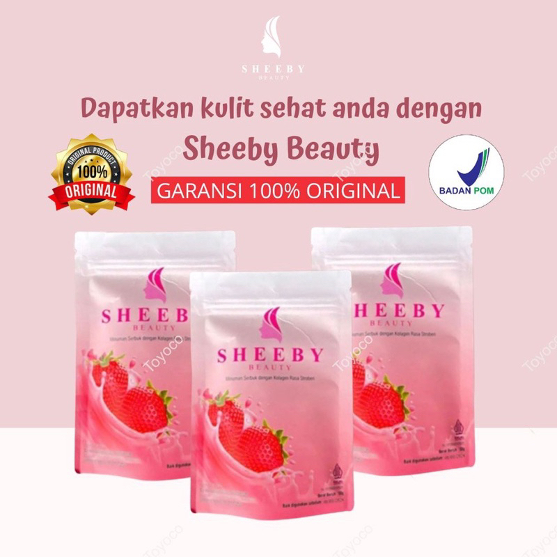 Sheeby Beauty Pemutih Badan Minuman Collagen Drink Ori Sheeby Beauty Colagen Sheby Shebby Shaby Shab