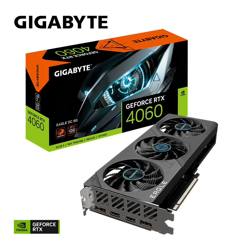 GIGABYTE GeForce RTX 4060 EAGLE OC 8G