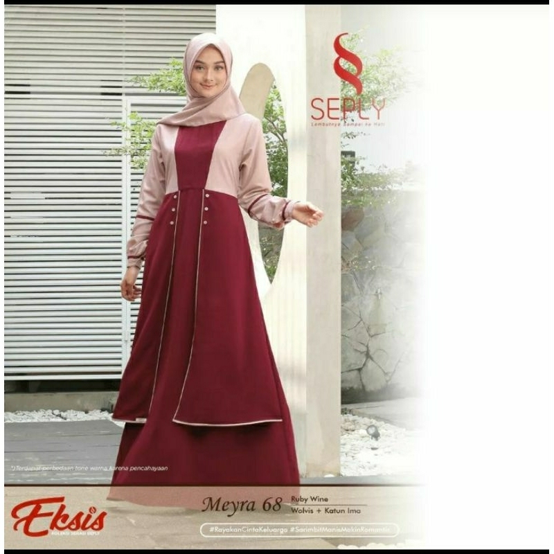 gamis SEPLY EKSIS MEYRA 68