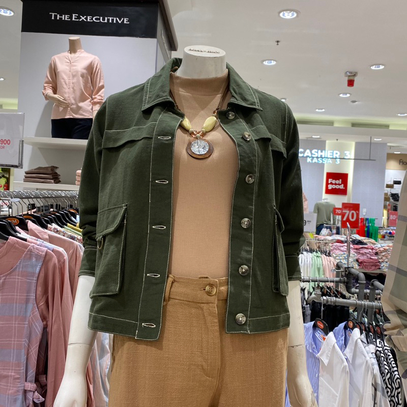 Novel.mice original Jaket outer wanita paris