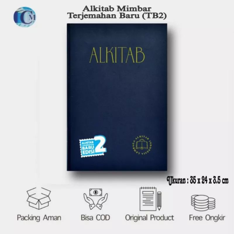 Alkitab Mimbar atau Alkitab Ekstra Besar (Alkitab 077 Keluarga)