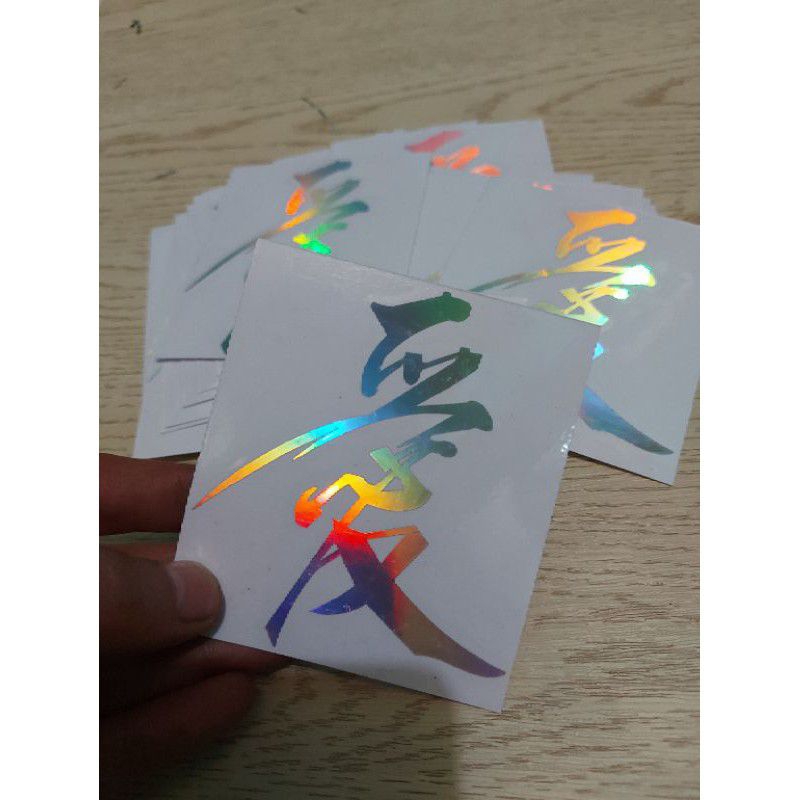 

stiker kanji jepang stiker cutting
