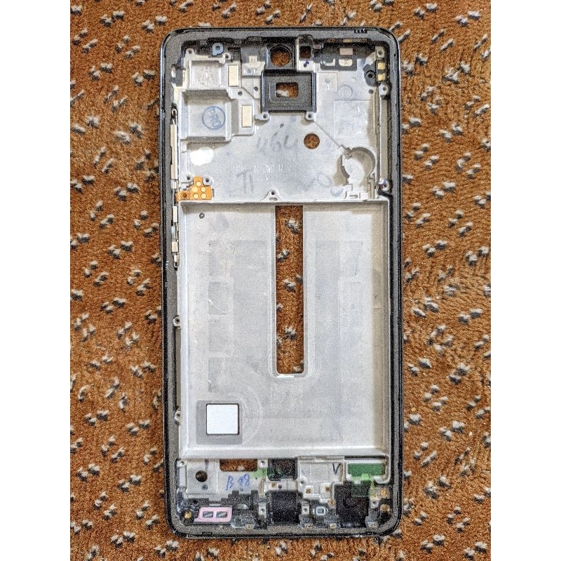 FRAME BEZEL TULANGAN HP SAMSUNG A52 ORIGINAL