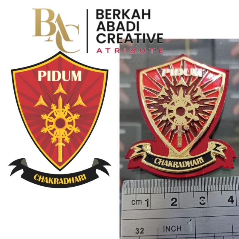 Pin pidum terbaru jaksa kejaksaan BAC ATRIBUT