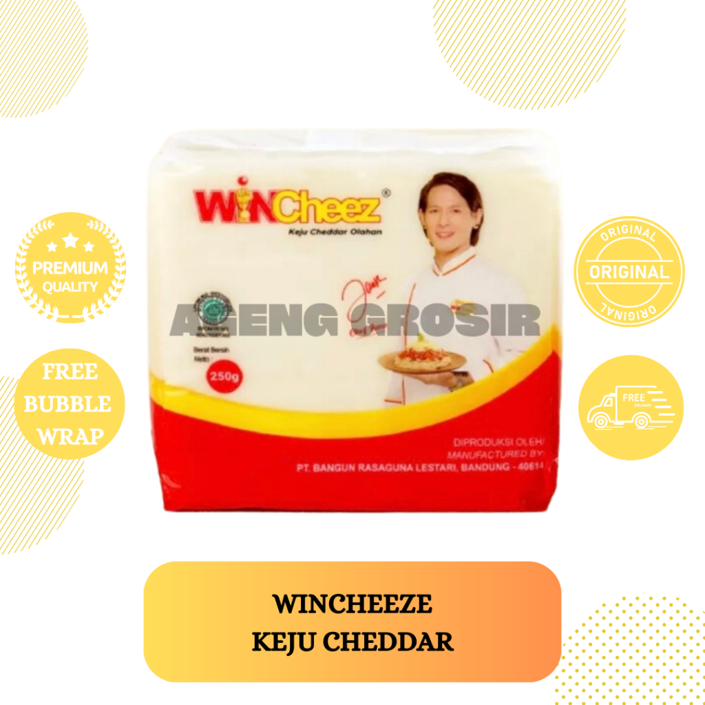 

Keju Wincheez Cheddar Olahan 250g