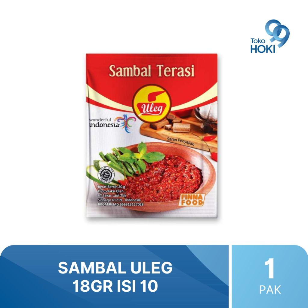 

SAMBAL ULEG 18GR ISI 10