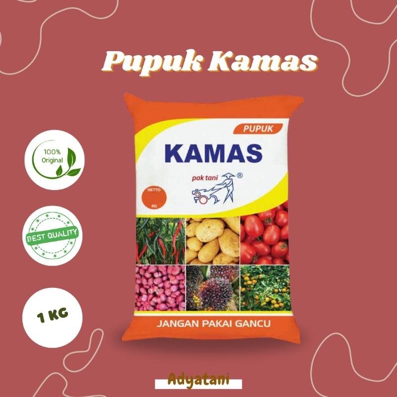 Pupuk Kamas Pak Tani Repack 1 Kg Original