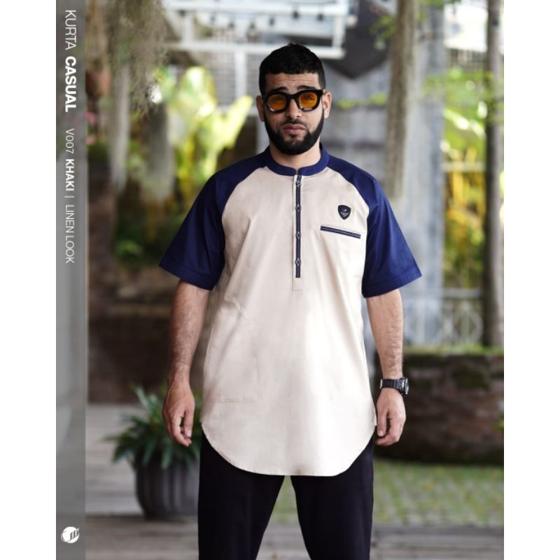 SAMASE baju koko pria dewasa kurta V007